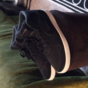 Nike Air Black Suede. Size 12